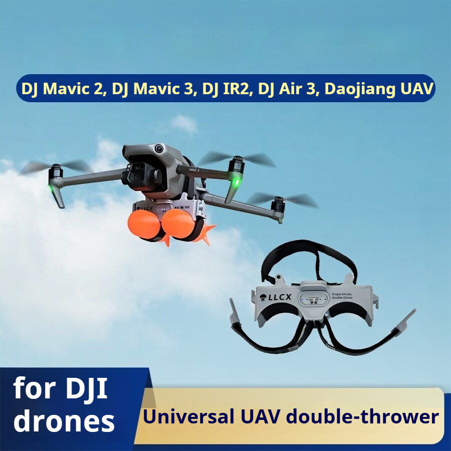 Geprc Rad Vtx 5.8G 2.5W - Lançador Duplo para Drones, Dispositivo de