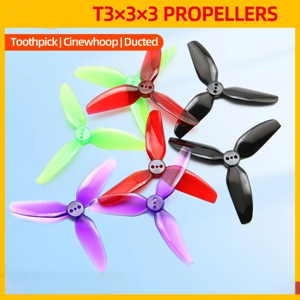 2 pares hqprop t3x3x3 hélice 3 - Walksnail Avatar Hd Goggles X avaliação e preço
