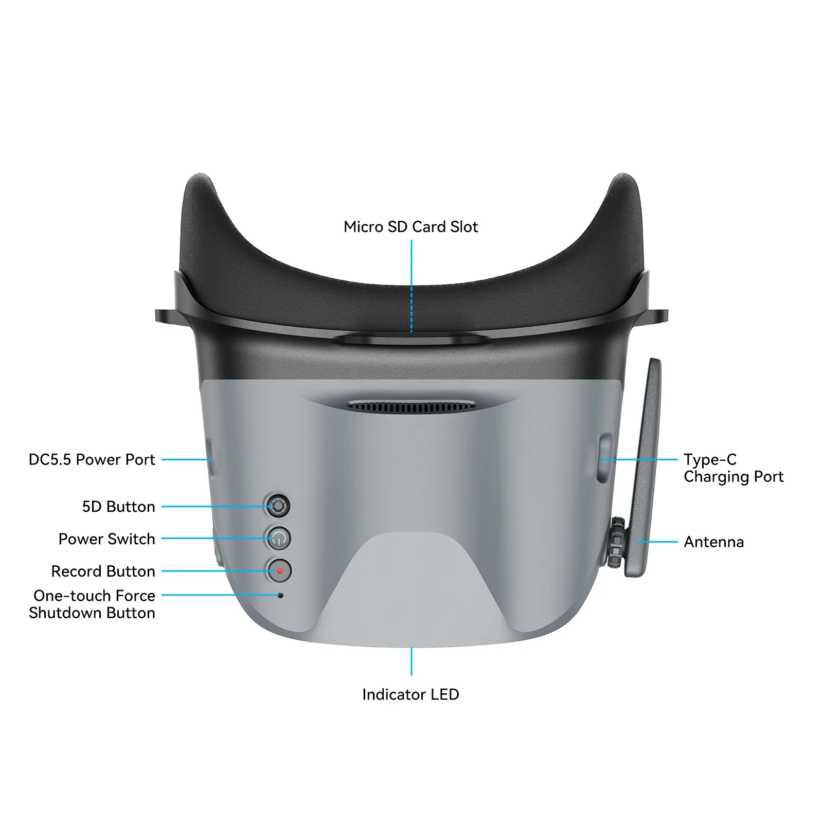 Novos Óculos FPV BETAFPV VR04  - Skyzone Sky04O Pro Fpv Goggles avaliação e preço